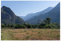 08s  ecco la val d'Ayas, si vede il castello di Verres che spunta sotto la selva di cavi