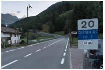 27s  Giorno 2, alle 6 sono in strada , che la salita è lunga... e voglio avitare il caldo! Zero traffico, mi metto sulla strada principale e pedalo verso Champoluc