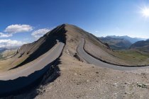 47s  180 gradi da sopra il colle verso la cima de la Bonette