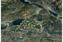 02s  la traccia, lunghezza 57 km, dislivello 980 metri Percorso per lo più su asfalto, ma con diversi tratti sterrati, soprattutto tra casa e Oggiono