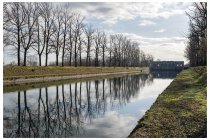 20s  percorro le sponde del canale per circa 9 chilometri, poi punto a nord verso Pandino