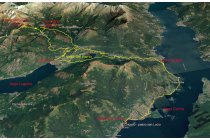 02s  il percorso, lunghezza totale 73,9 km con 2030 metri di dislivello positivo.  Nel 2022 ho fatto un giro "simile", sempre partenza dal lago e sempre passaggio per San Lucio,  ma quella volta sono sceso dal versante svizzero allungando non poco l'itinerario, cliccate  QUI