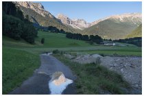 87s  Giorno 3, giusto una mezza giornata per tornare alla macchina, davanti a noi si intuisce la vallate che dobbiamo risalire, la val Mora